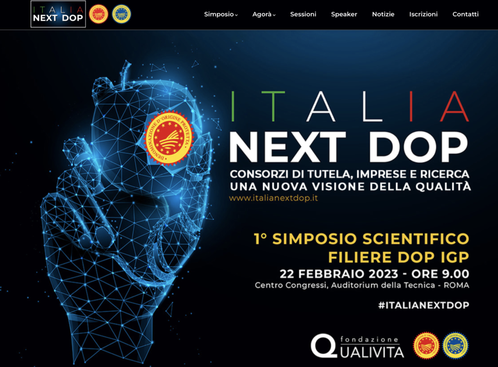 ITALIA NEXT DOP – 1° Simposio Scientifico Filiere DOP IGP